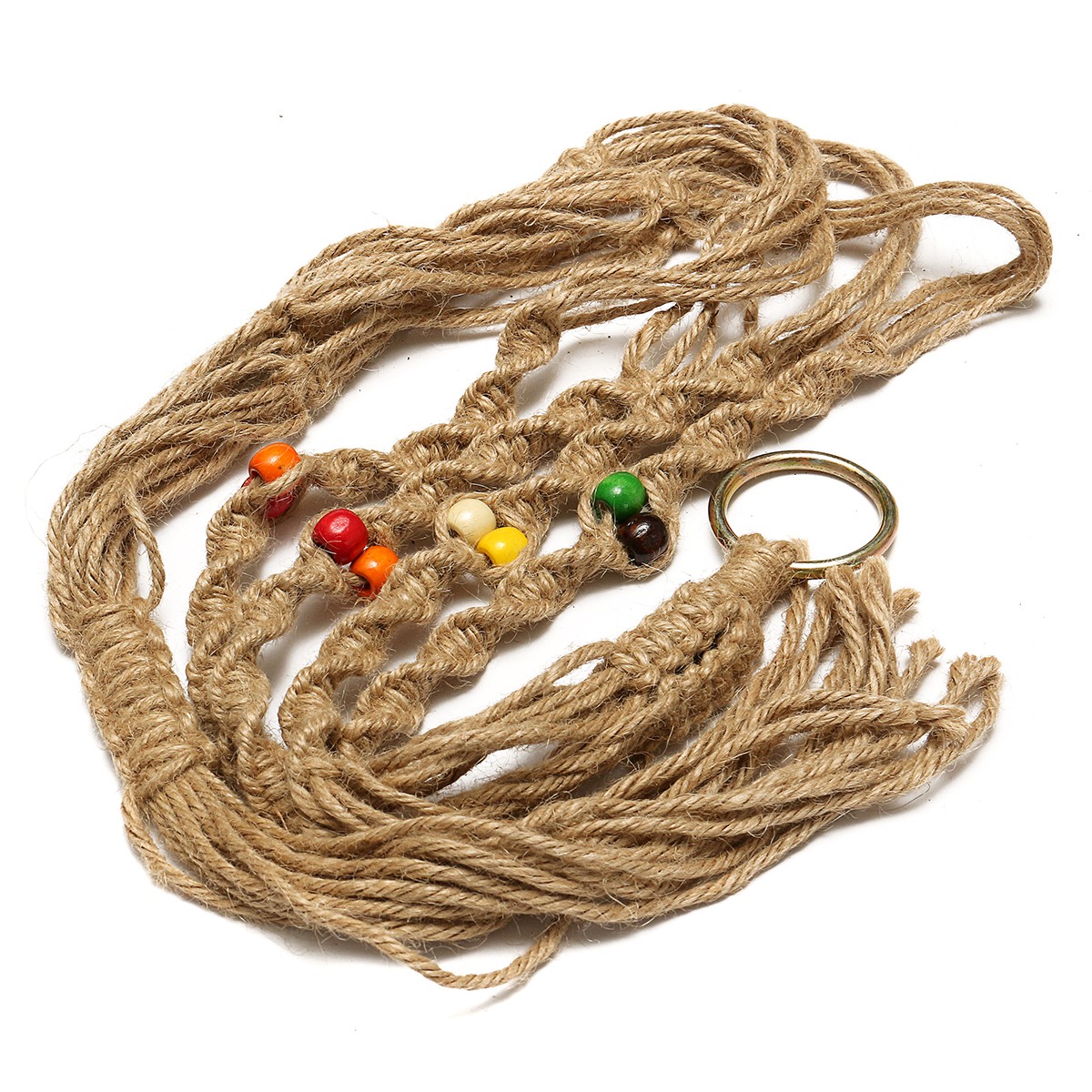 42-Inch-Colour-Bead-Flower-Pot-Plant-Hanger-Macrame-Jute-Rope-Garden-Decorative-Cord-with-Hook-1085949-5