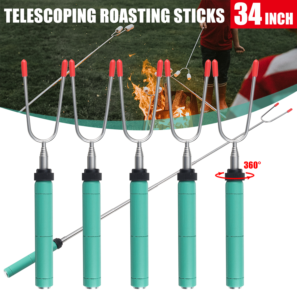 5-20PCS-34-Inch-Telescoping-BBQ-Fork-BBQ-Roasting-Sticks-Skewer-Fork-BBQ-Tool-1948860-7