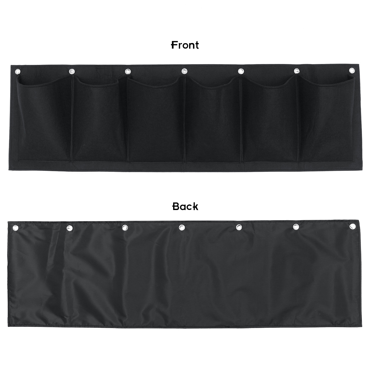 6-Pocket-Vertical-Garden-Plant-Grow-Wall-Bags-Planter-Flower-Fabric-Pot-Indoor-Hanging-Black-Tools-H-1786431-4