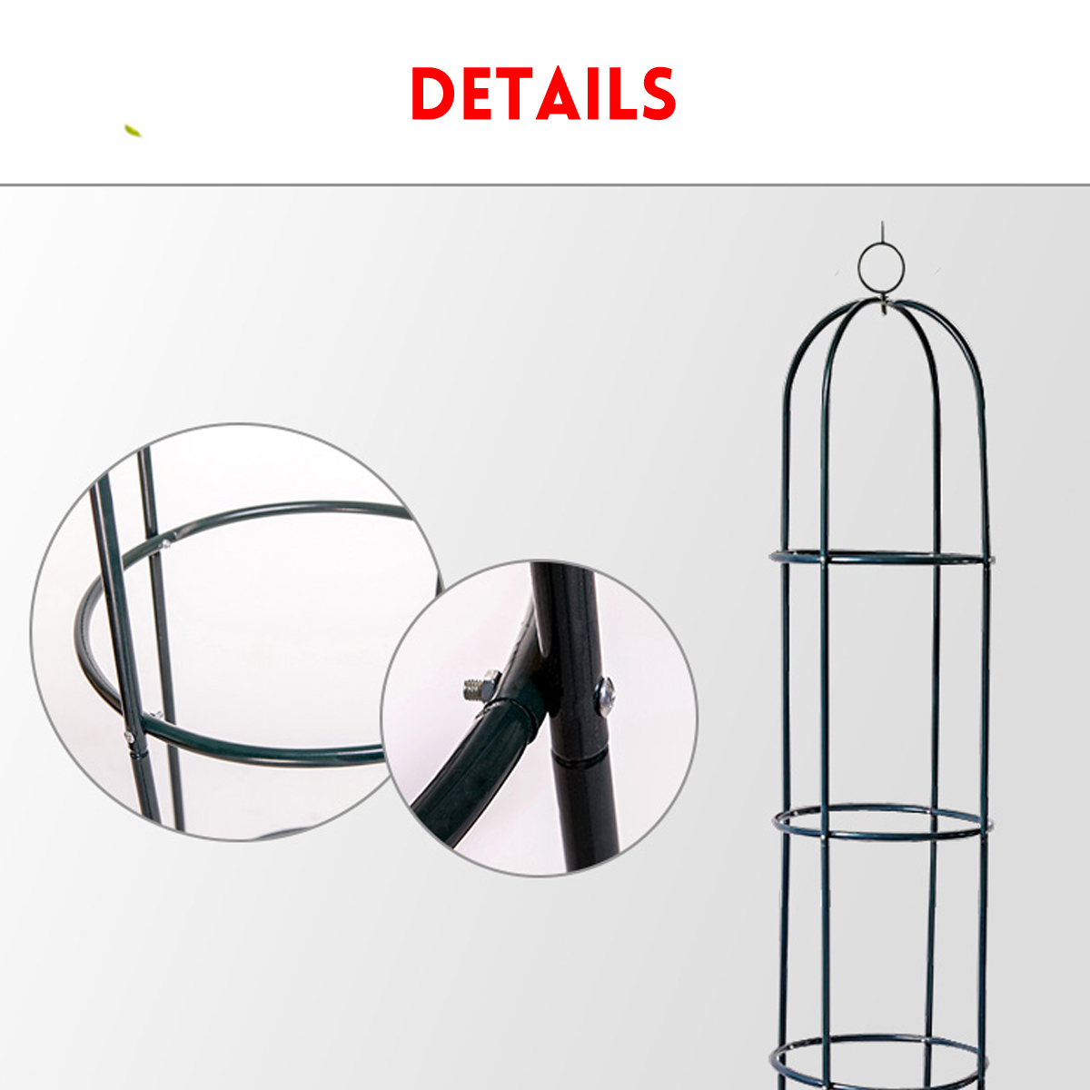 75x16-Inch-Climbing-Plant-Rack-Vine-Holder-Support-Frame-Gardening-Stand-Flower-Display-1805027-4