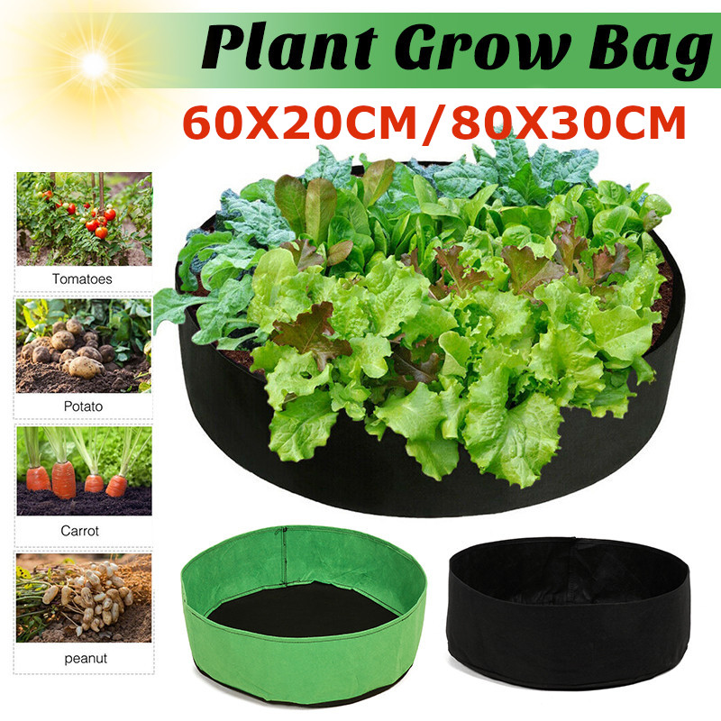 80x30cm-Planting-Grow-Bag-Raised-Plant-Bed-Garden-Flower-Planter-Vegetable-Bag-1684793-1