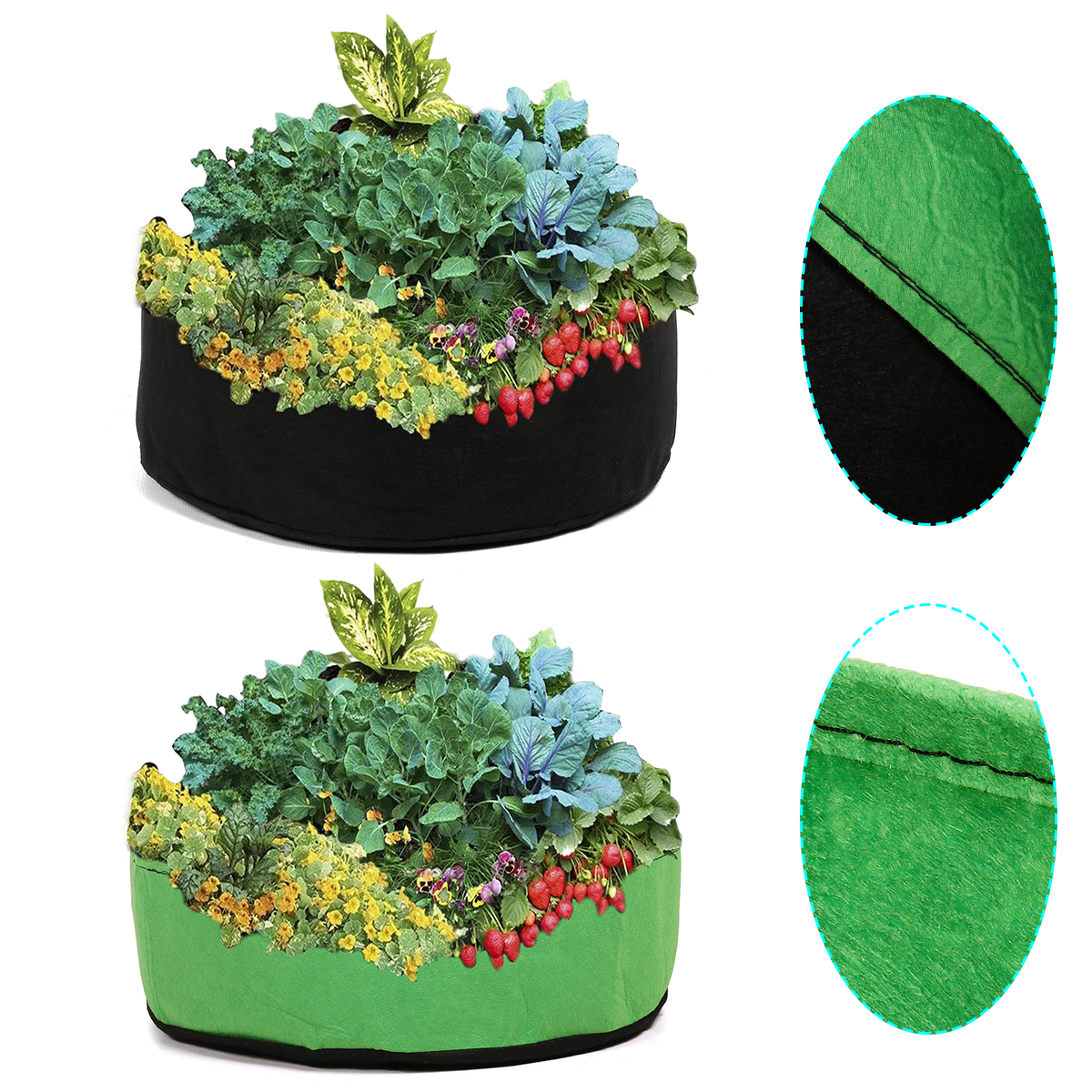 80x30cm-Planting-Grow-Bag-Raised-Plant-Bed-Garden-Flower-Planter-Vegetable-Bag-1684793-4