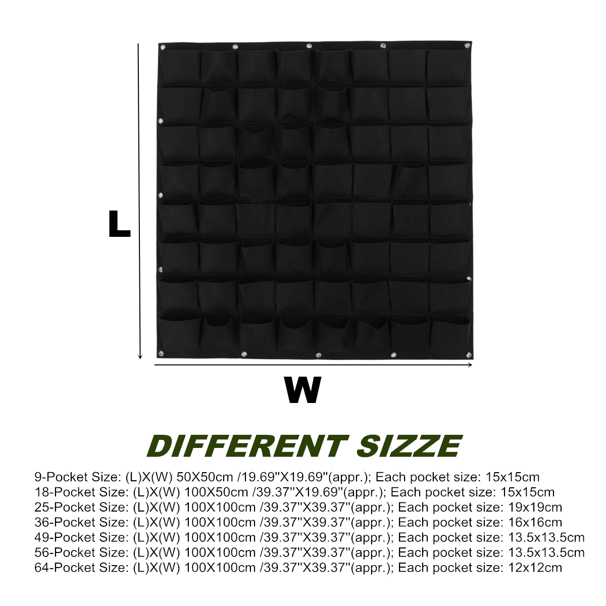 9-64-Pockets-Plant-Pot-Flower-Pot-Felt-Vertical-Garden-Hanging-Black-Wall-Planters-Pouch-1516499-10