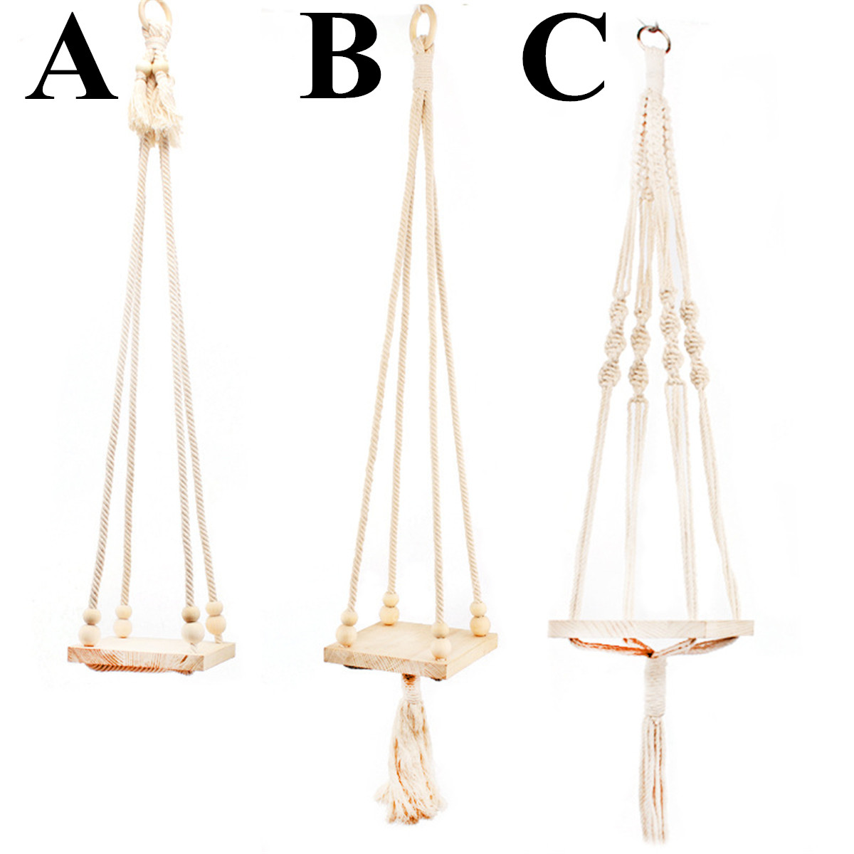 Braided-Rope-Hanging-Planter-Macrame-Plant-Flower-Pot-Holder-Indoor-Outdoor-Decorations-1475670-1