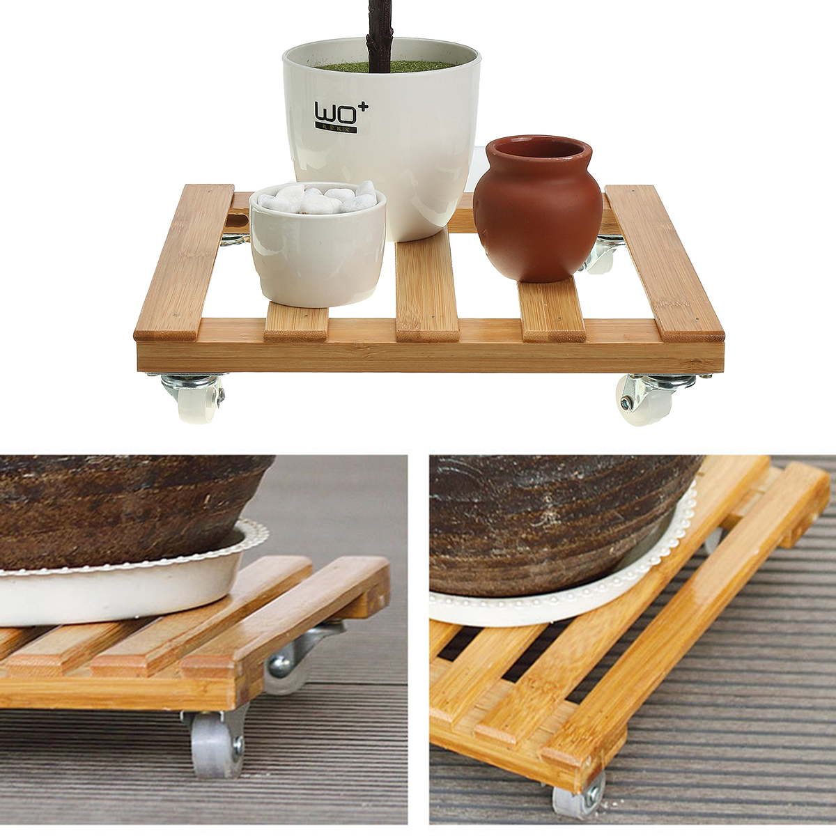 Flower-Plant-Pot-Stand-Base-Saucer-Tray-Rack-Roller-Moved-Pulley-Wheel-Garden-Decorations-1528838-7