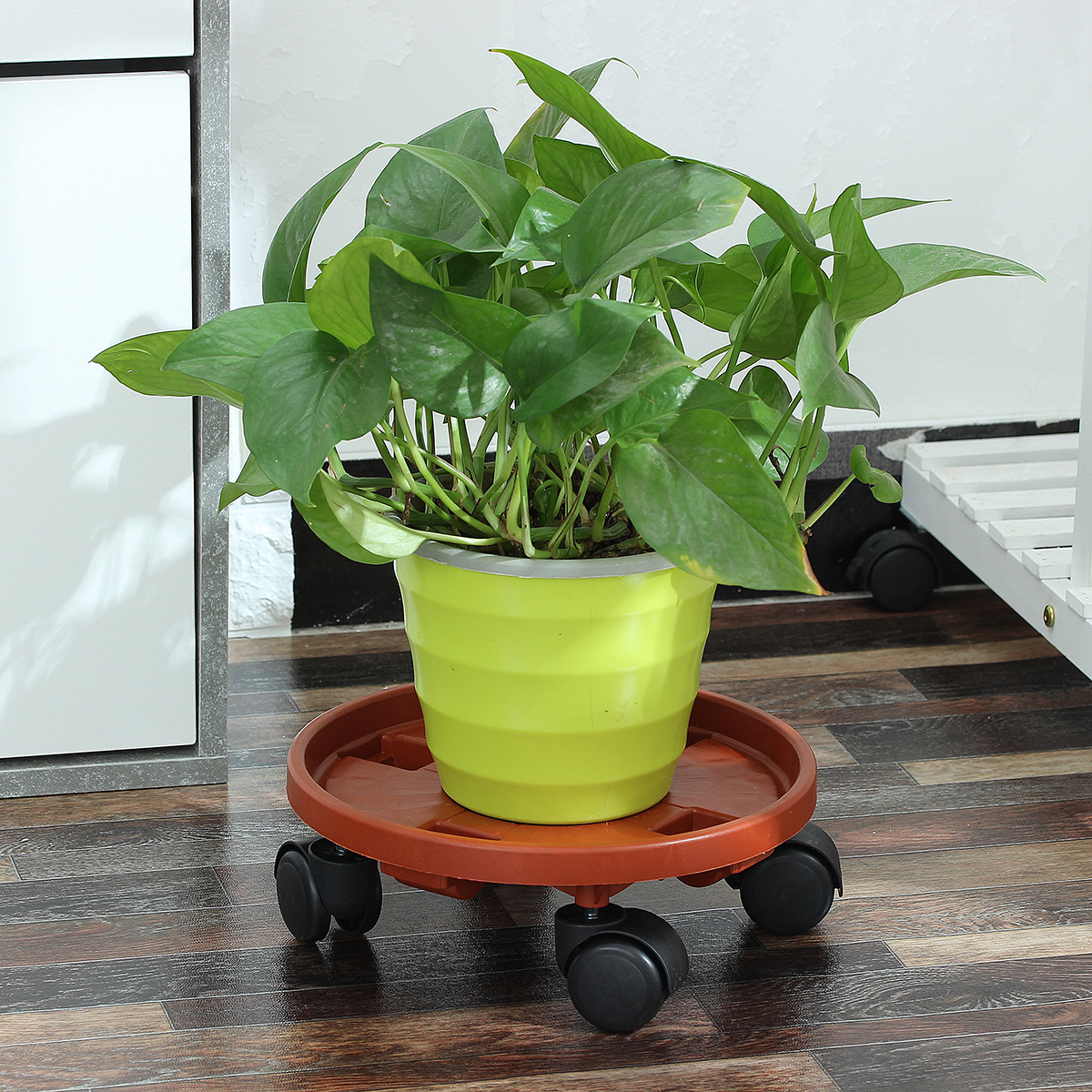 Flower-Pot-Rack-Holder-PP-Plant-Caddy-Round-Potted-Garden-Plant-Stand-With-Wheels-1780357-2