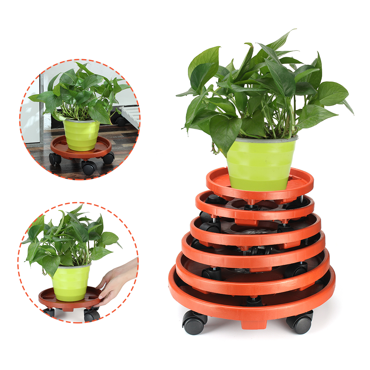Flower-Pot-Rack-Holder-PP-Plant-Caddy-Round-Potted-Garden-Plant-Stand-With-Wheels-1780357-3