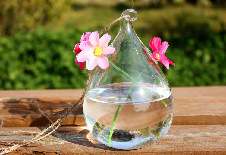 Haning-Water-Drop-Shaped-Glass-Vase-Double-Holes-Bottle-Home-Garden-Wedding-Party-Decoration-1073448-1