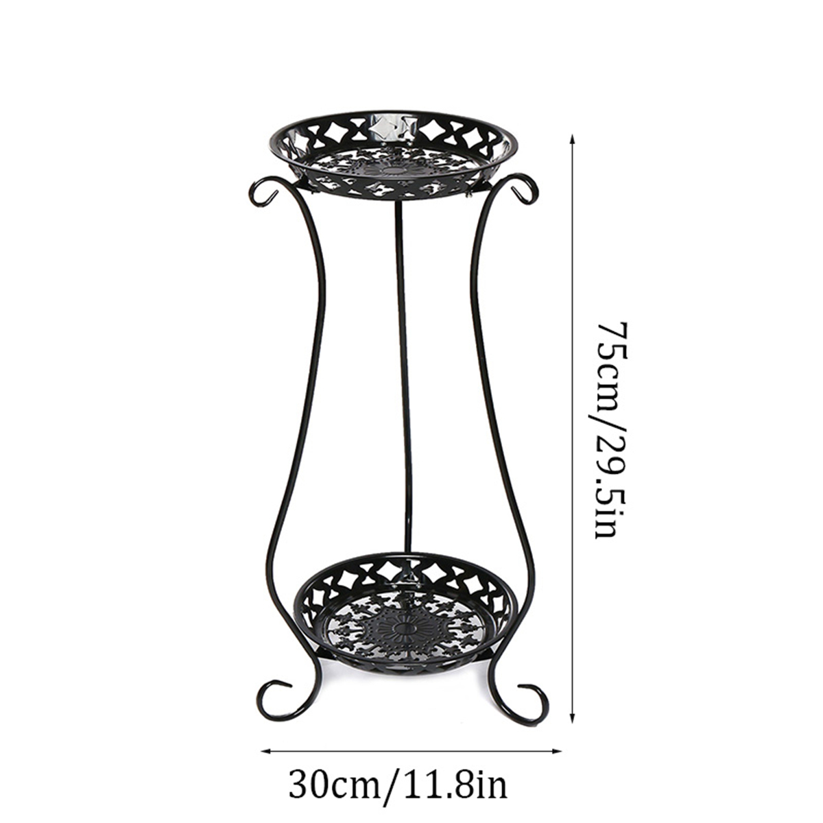Iron-Multifunctional-Balcony-Floor-Standing-Succulent-Flower-Pot-Flower-Stand-1723839-5