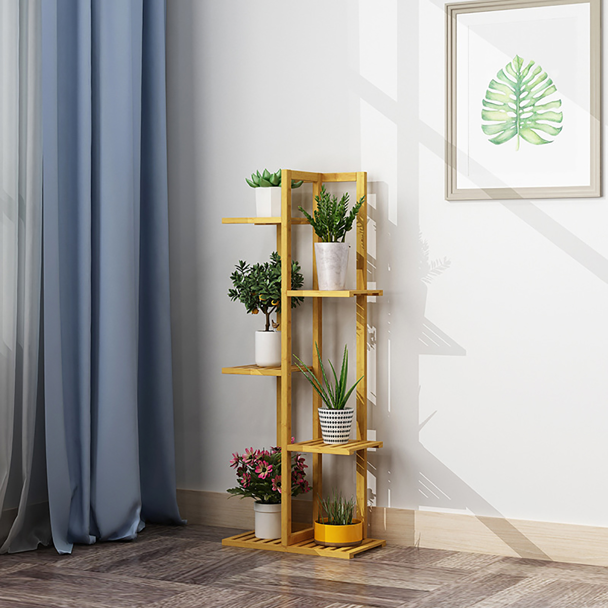 Plant-Flower-Garden-Display-Holder-Stand-Pot-Storage-Rack-Indoor-Outdoor-Decor-1835858-3