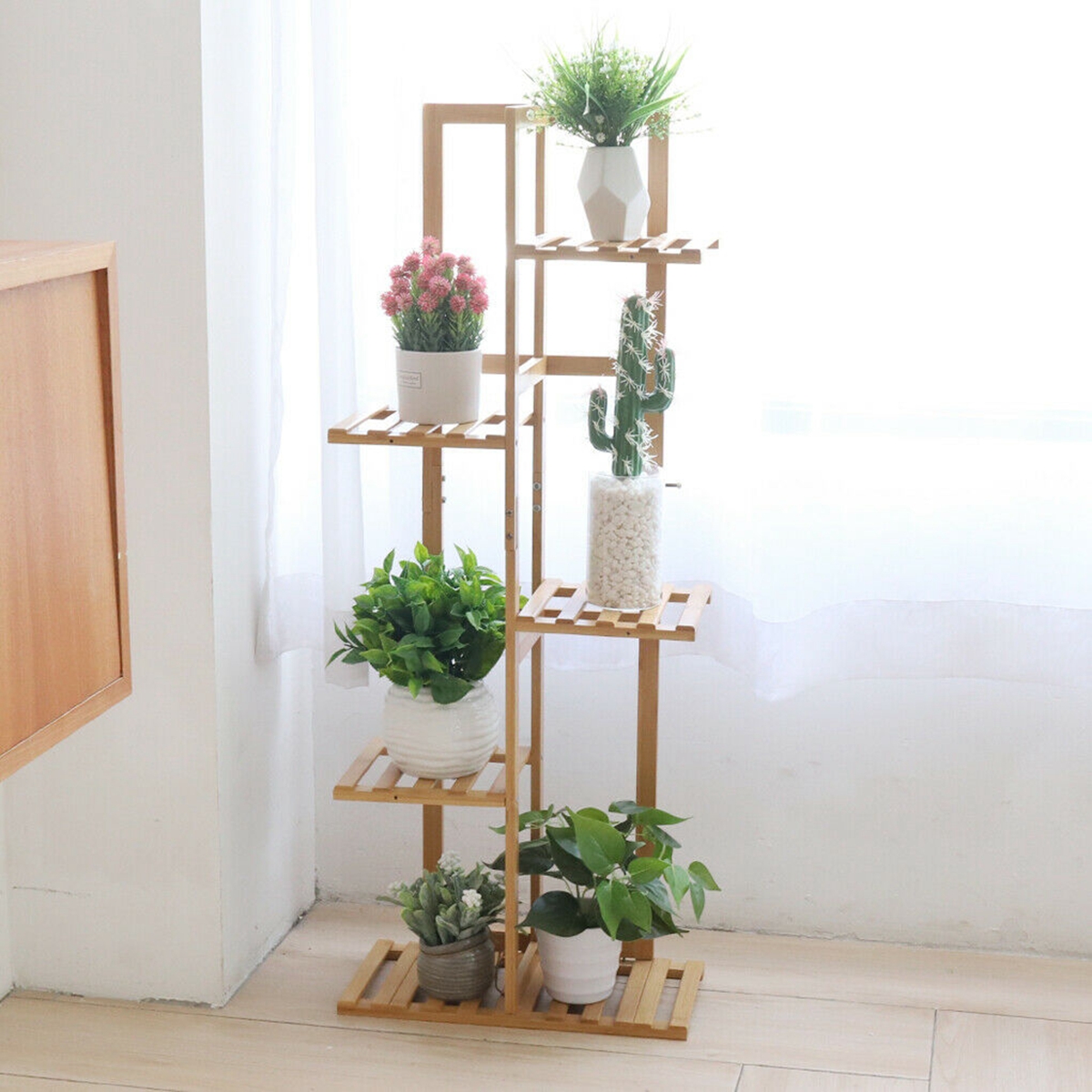 Plant-Flower-Garden-Display-Holder-Stand-Pot-Storage-Rack-Indoor-Outdoor-Decor-1835858-4