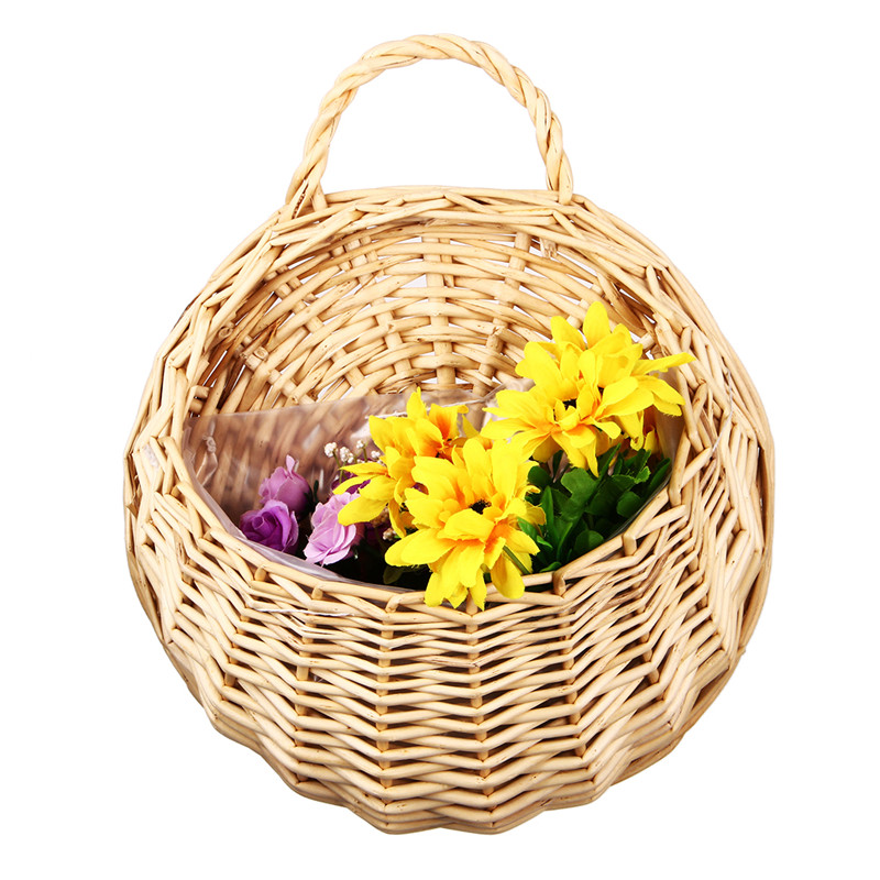 Rustic-Wicker-Rattan-Wall-Hanging-Flower-Baskets-Pot-Home-Balcony-Wedding-Decor-Gift-1644307-4