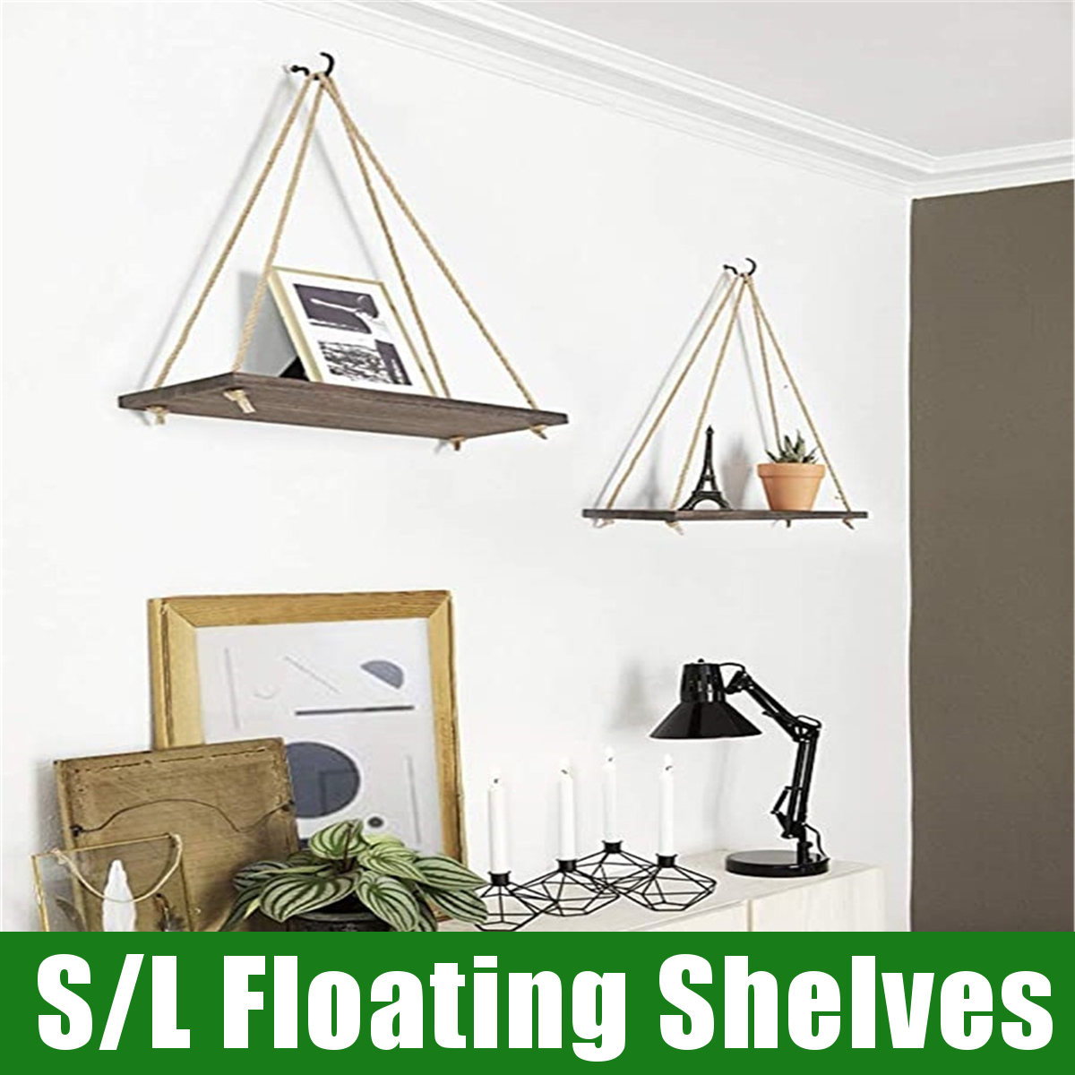 Wooden-Hanging-Shelf-Swing-Floating-Shelves-Rope-Wall-Display-Rack-Decorate-1828914-1