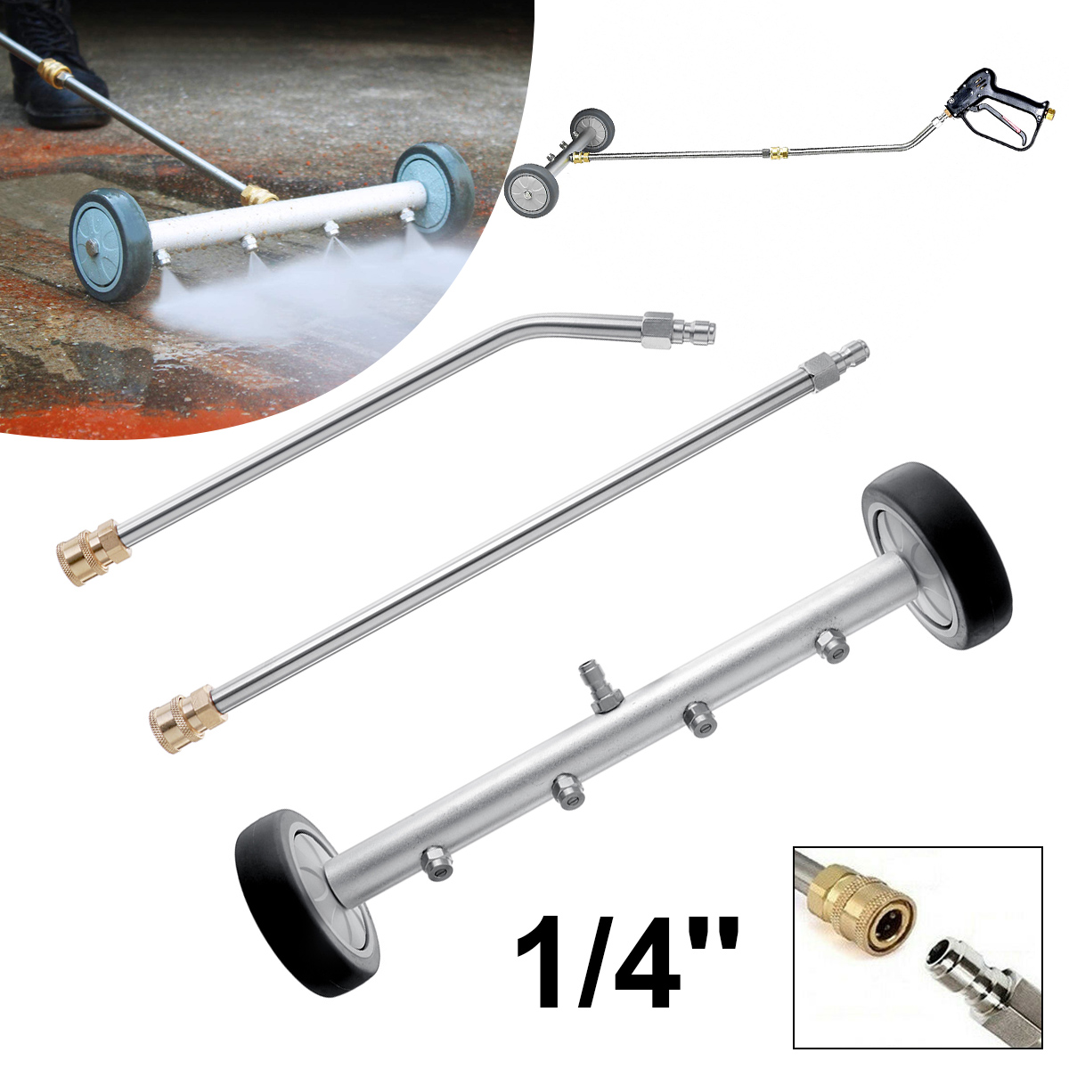 2-IN-1-Pressure-Washer-Undercarriage-Cleaner-4000PSI-Underbody-Car-Wash-Broom-US-1936837-3