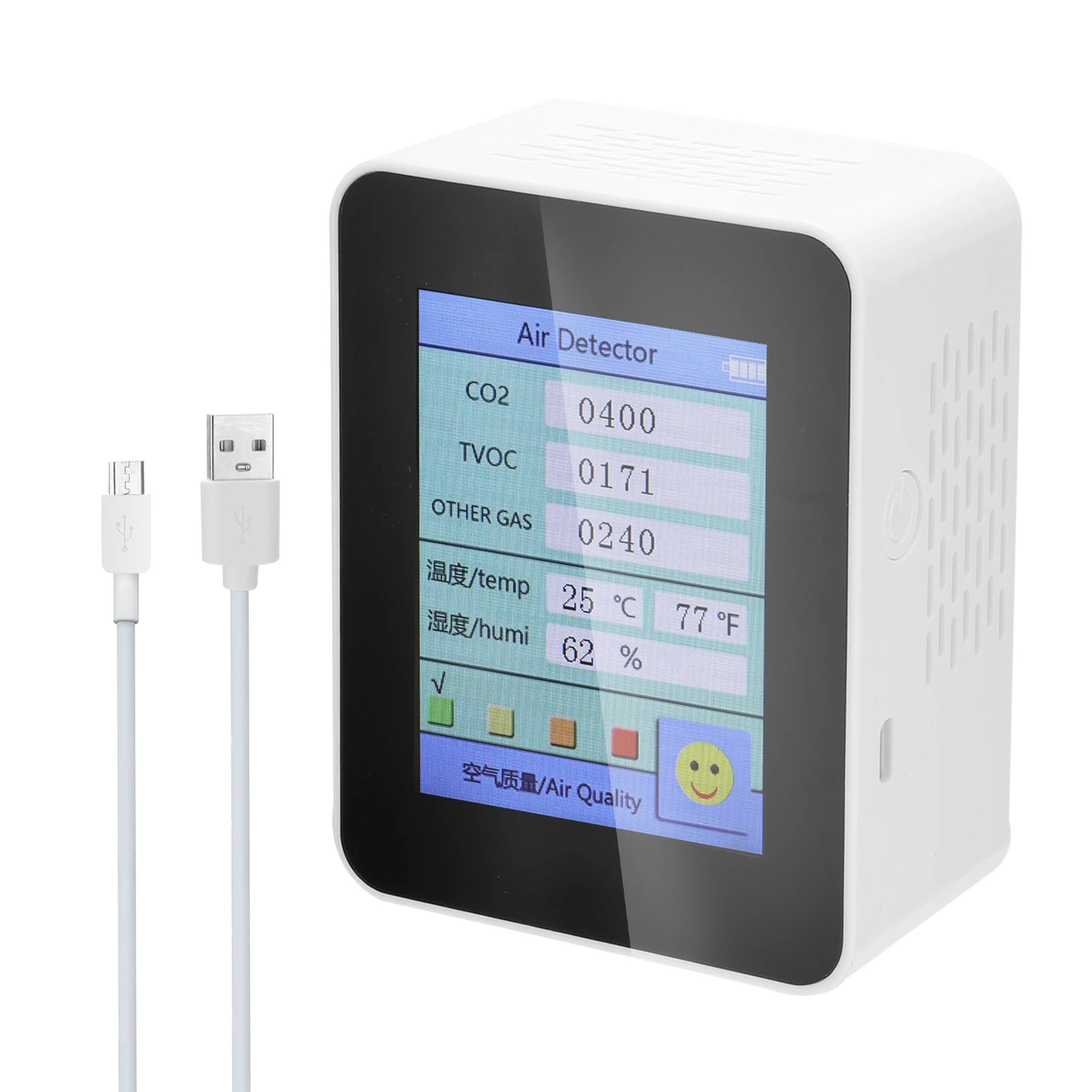 Household-Air-Quality-Detector-CO2-Tester-with-Carbon-Dioxide-TVOC-Value-Electricity-Quantity-Temper-1751577-6