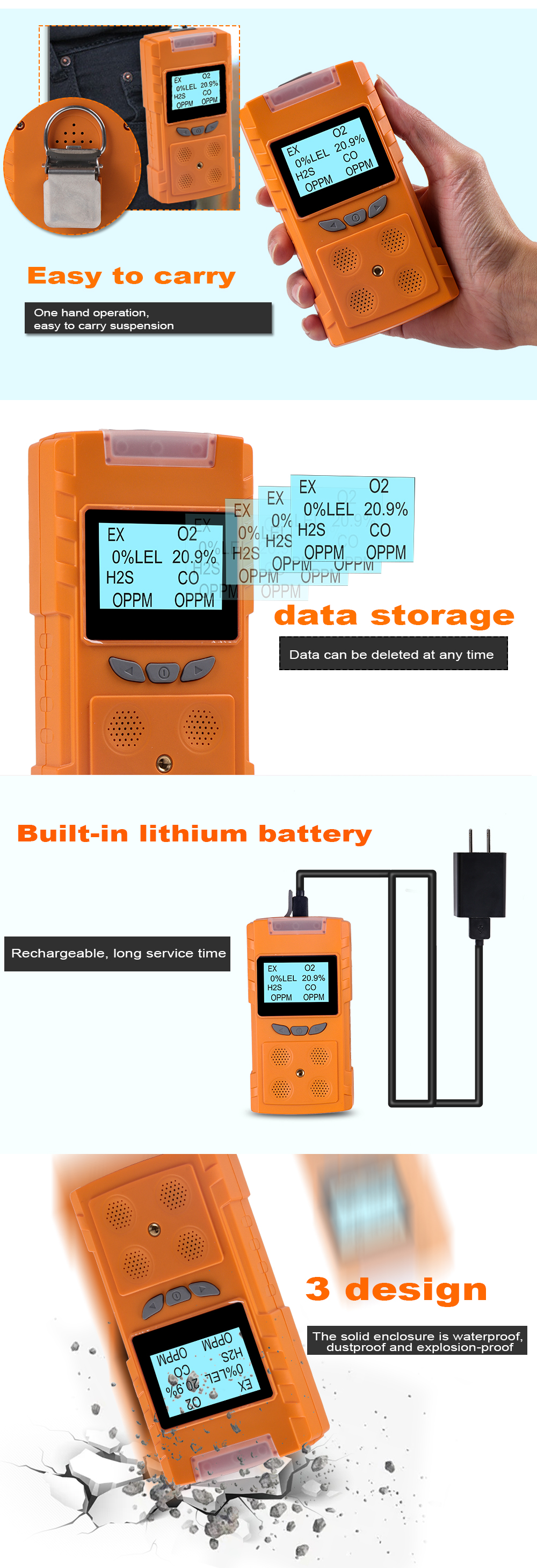 PLT850-Multifunction-O2-H2S-CO-LEL-4-In-1-Gas-Detector-Meter-Oxygen-Hydrogen-Sulfide-Carbon-Monoxide-1930503-2