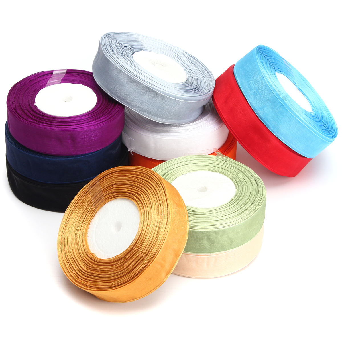 50-Yard-25mm-Transparent-Organza-Ribbon-Wedding-Party-DIY-Decoration-1027117-1