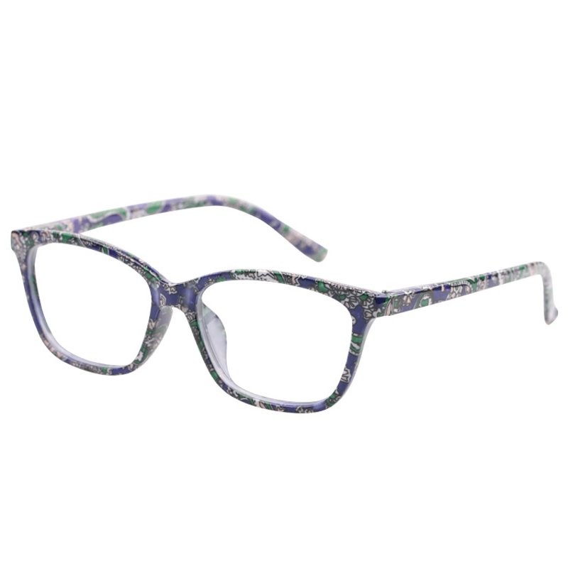 Camellia-Color-Cat-Eye-Pattern-Fashion-Reading-Glasses-Resin-With-Bag-1243552-2