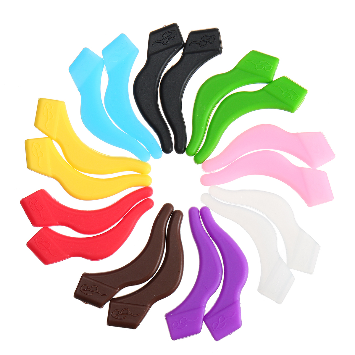 Colorful-Silicone-Sports-Temple-Tips-Anti-slip-Glasses-Cover-for-Reading-Glasses-Sunglasses-1294199-1