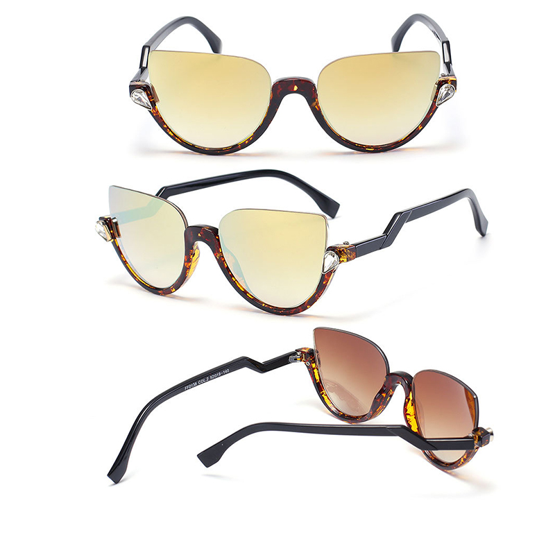 Men-Women-Personality-Metal-Frame-Glasses-UV400-90-Visible-Light-High-Precision-Sunglasses-1544127-4