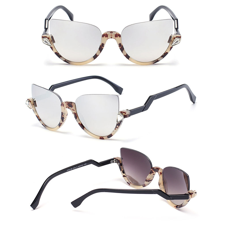 Men-Women-Personality-Metal-Frame-Glasses-UV400-90-Visible-Light-High-Precision-Sunglasses-1544127-5