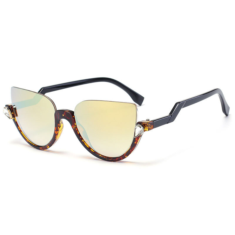 Men-Women-Personality-Metal-Frame-Glasses-UV400-90-Visible-Light-High-Precision-Sunglasses-1544127-8
