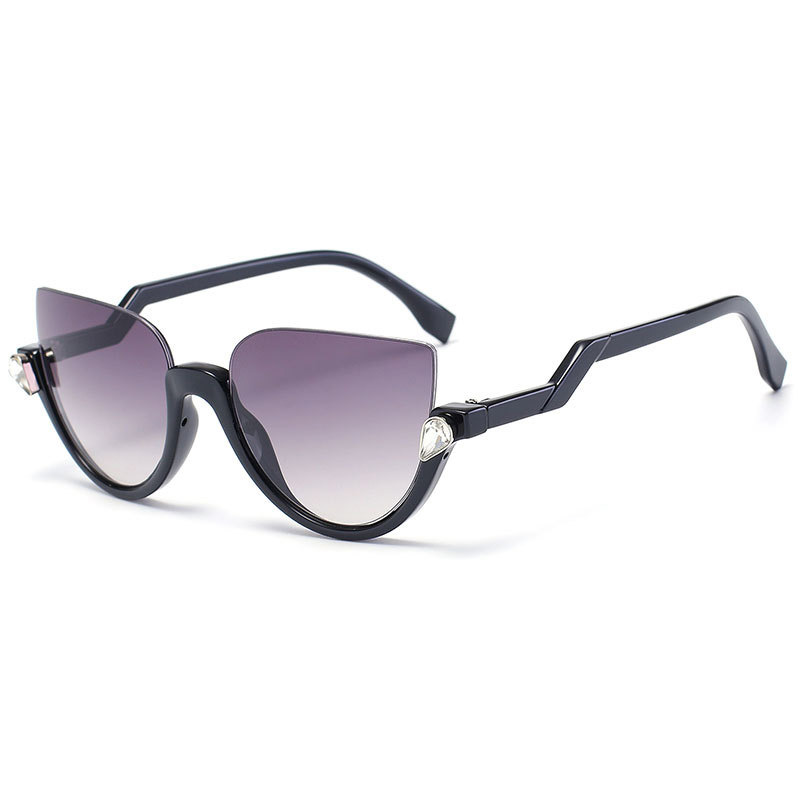 Men-Women-Personality-Metal-Frame-Glasses-UV400-90-Visible-Light-High-Precision-Sunglasses-1544127-9