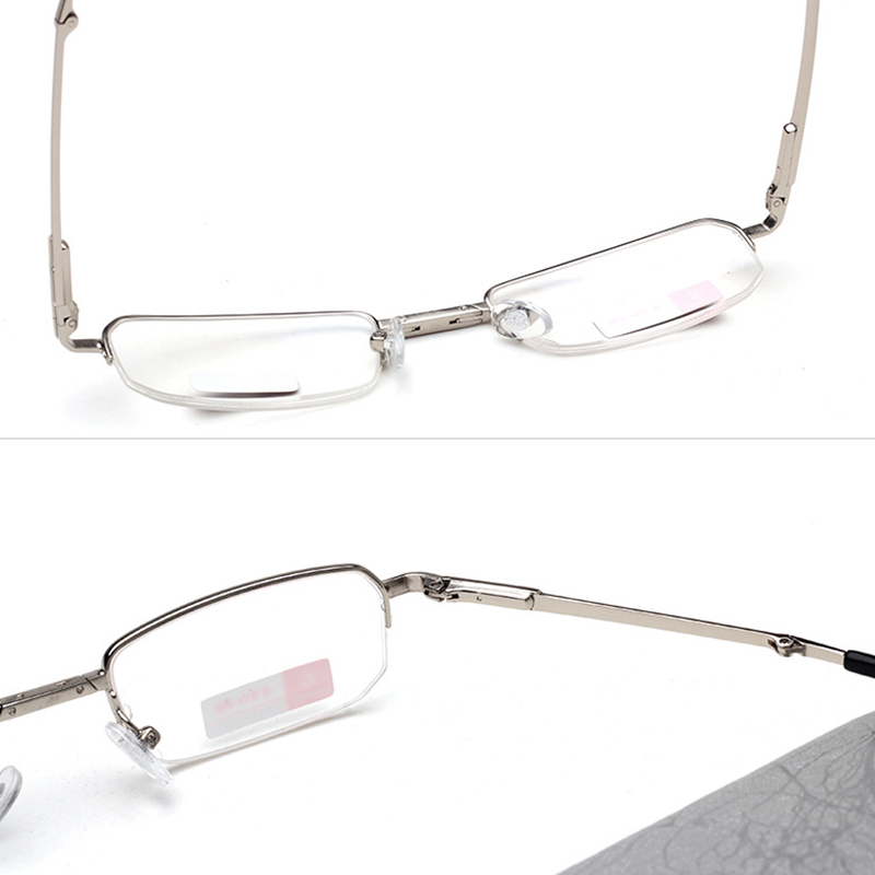 Mens-Women-Foldable-Ultralight-Metal-Frame-Vision-Care-Reading-Glasses-Eyeglasses-With-Case-1308098-10