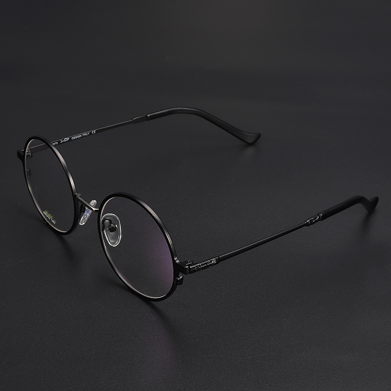 Portable-Folding-Comfortable-Reading-Glasses-Metal-Full-Frame-With-Case-1364542-4