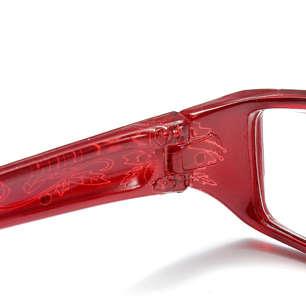 Red-Female-Diamond-Flower-Frame-Presbyopic-Reading-Glasses-Eyeglasseess-10-15-20-25-30-35-40-1016117-7