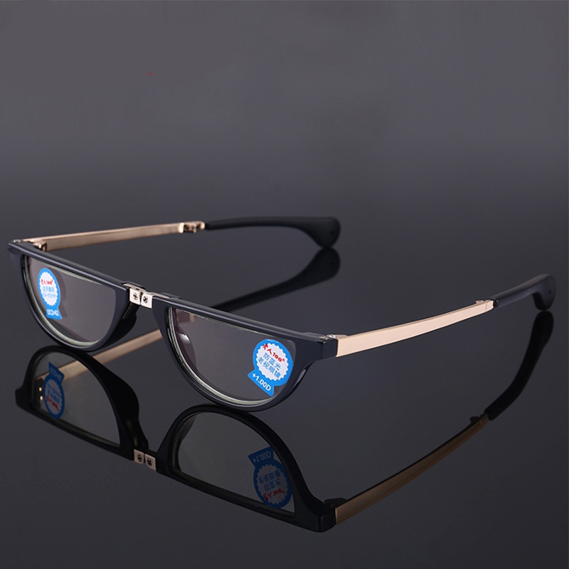 Resin-Film-Anti-blue-Reading-Glasses-Shell-shaped-Folding-Presbyopic-Glasses-with-Storage-Case-1290644-3