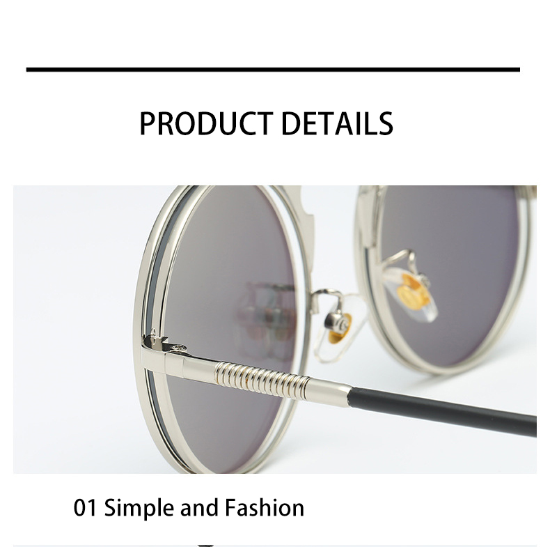 UV400-Vintage-Steampunk-Flip-Up-Men-Sunglasses-Women-Retro-Round-Metal-Frame-Sun-Glasses-Hinge-Desig-1833494-7