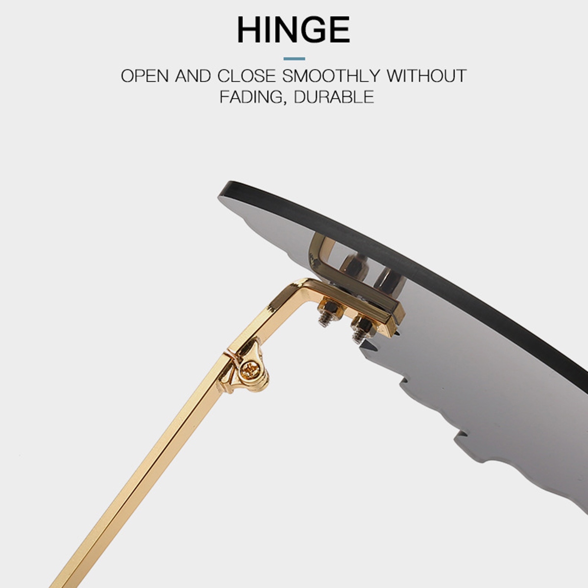 Women-Metal-Sunglasses-Butterfly-Shape-AC-Lens-Rimless-Shades-UV400-Eye-Glasses-1718242-6