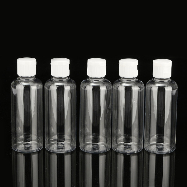 100ml-Clear-Plastic-Bottles-For-Travel-Cosmetic-Lotion-Container-with-White-Caps-1105721-8