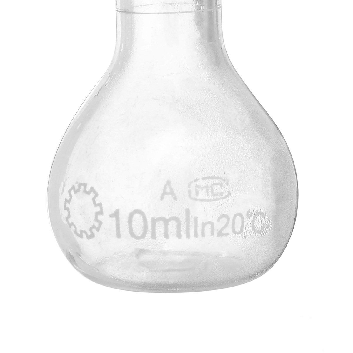 10mL-Clear-Glass-Volumetric-Flask-w-Glass-Stopper-Lab-Chemistry-Glassware-1356433-7
