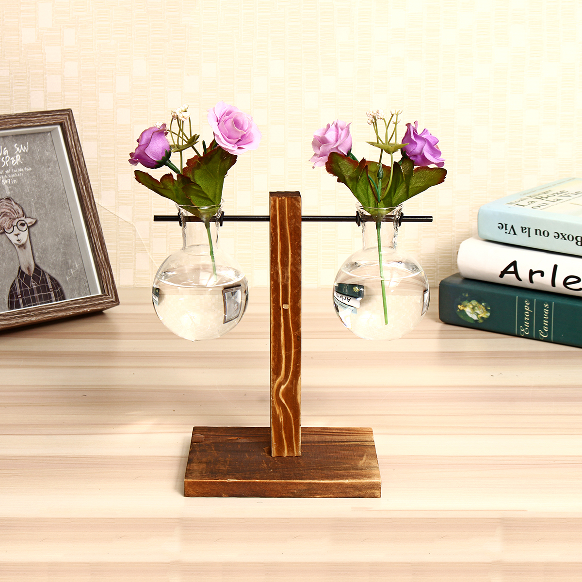 Vintage-Glass-Flower-Vase-Tabletop-Plant-Bonsai-Decorative-Hanging-Flower-Vase-Wooden-Tray--Hydropon-1436730-6