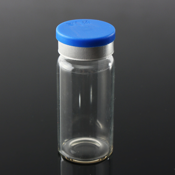 100Pcs-10mL-Clear-Glass-Bottle-Storage-Vials-w-Stopper-Flip-Off-Seals-Aluminum-Blue-Caps-1088076-3