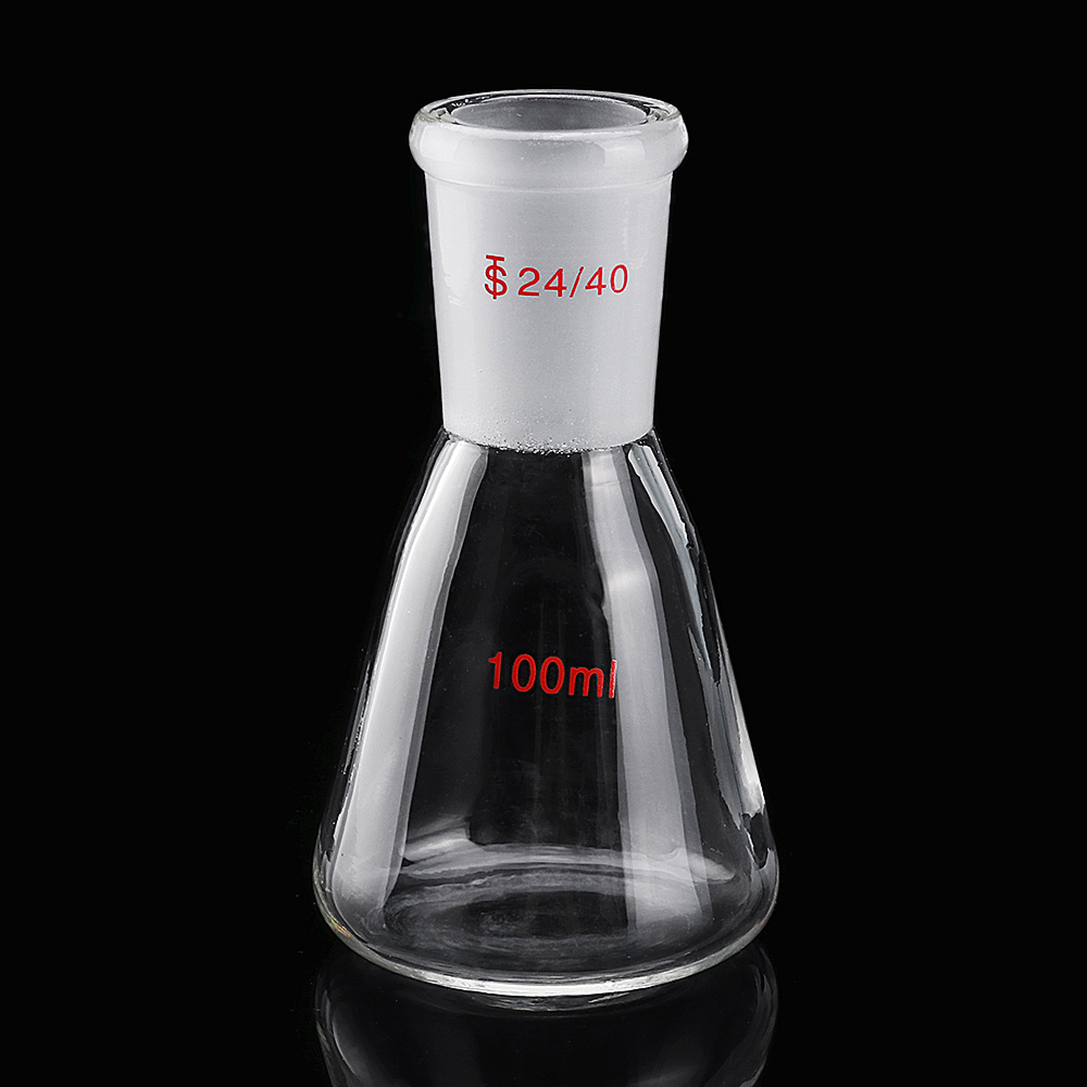 100mL-2440-Clear-Glass-Erlenmeyer-Flask-Conical-Flask-Bottle-Laboratory-Glassware-Chemistry-1413443-1