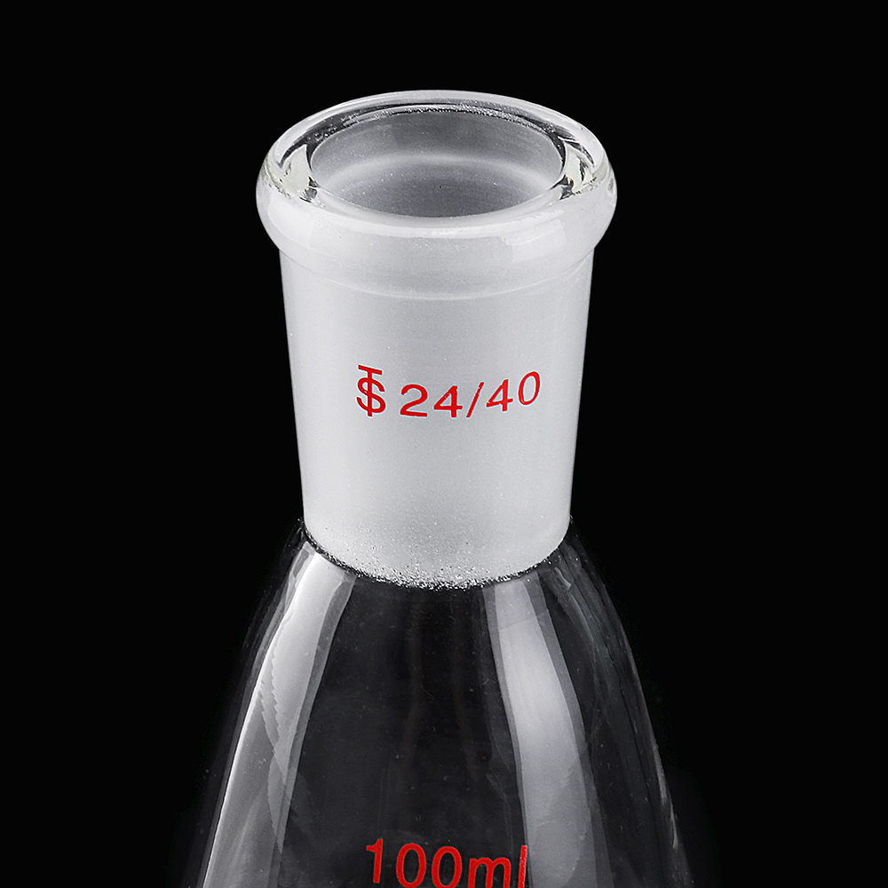 100mL-2440-Clear-Glass-Erlenmeyer-Flask-Conical-Flask-Bottle-Laboratory-Glassware-Chemistry-1413443-5