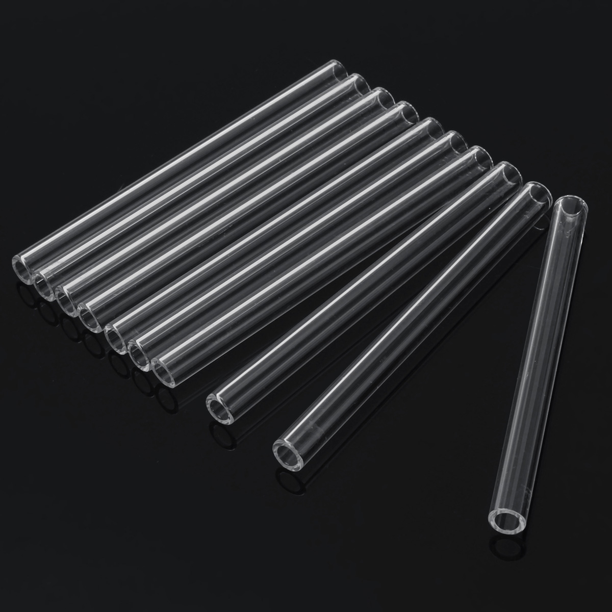 10Pcs-100mm-OD-8mm-15mm-Thick-Wall-Borosilicate-Glass-Blowing-Tube-1428749-10