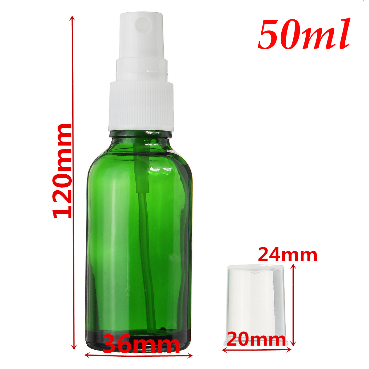 153050ml-Mini-Green-Spray-Bottle-Sprayer-Refillable-Container-w-Drop--Spray-for-Aromatherapy-Perfume-1449157-2