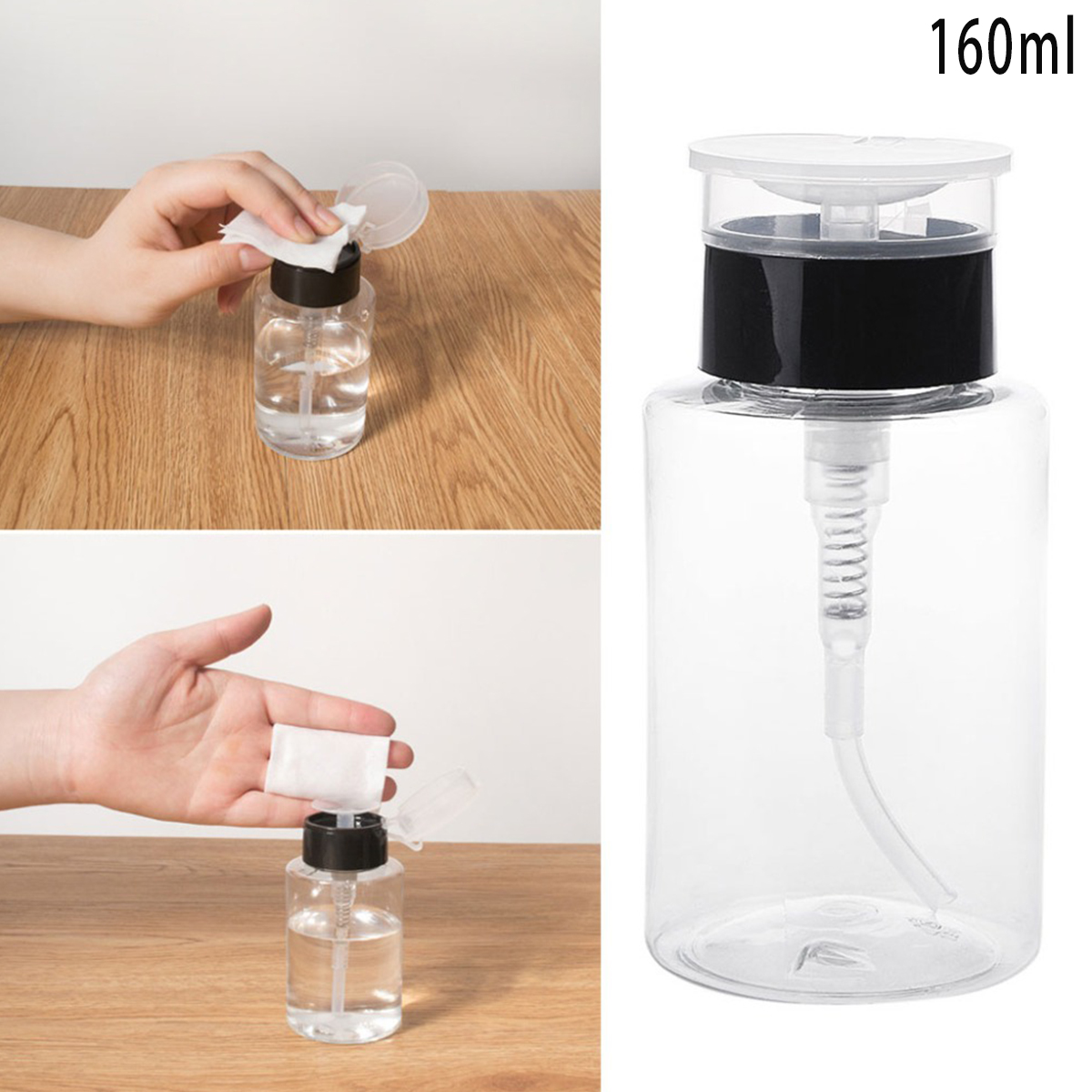 160ml-Press-Bottle-Pump-Dispenser-Atomizer-Spray-Bottles-Liquid-Holder-Refillable-Bottles-1608331-2
