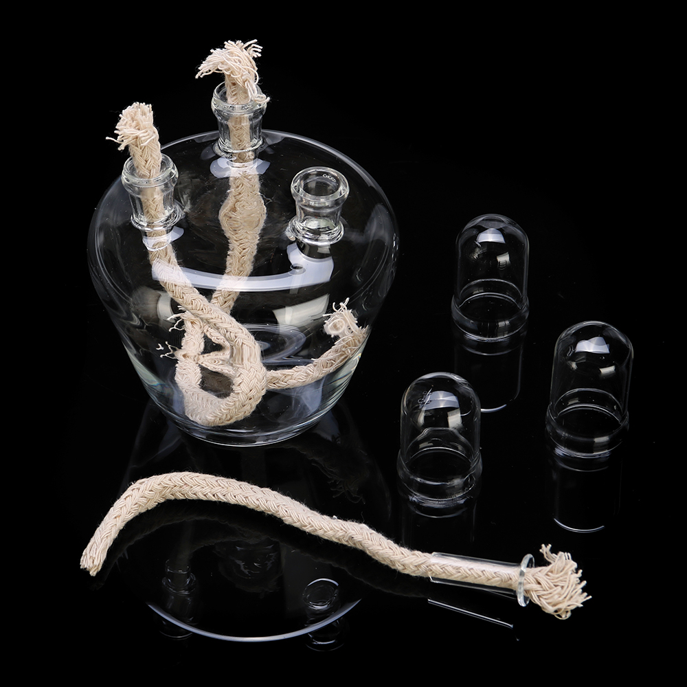250mL-3-Neck-Alcohol-Burner-Lamp-Glass-Lab-Equipment-Heating-Boiling-Flask-1347200-2