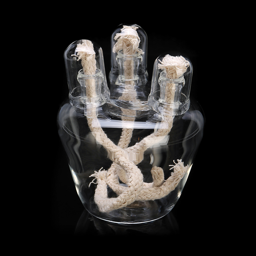 250mL-3-Neck-Alcohol-Burner-Lamp-Glass-Lab-Equipment-Heating-Boiling-Flask-1347200-4