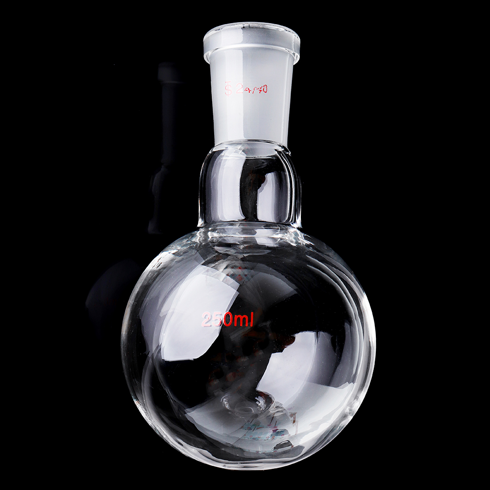 250ml-2440-Glass-Single-Neck-Round-Bottom-Flask-Boiling-Bottle-Laboratory-Glassware-1308687-1