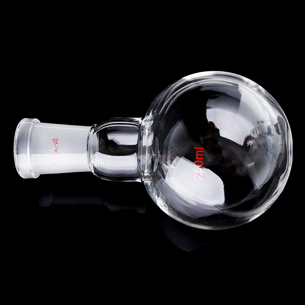 250ml-2440-Glass-Single-Neck-Round-Bottom-Flask-Boiling-Bottle-Laboratory-Glassware-1308687-2