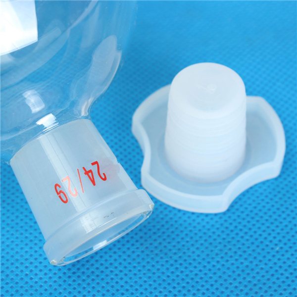 500mL-2429-Joint-Lab-Glass-Pear-Shape-Separatory-Funnel-with-PTFE-Stopcock-1095648-4