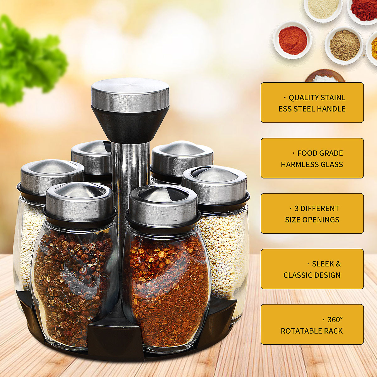 Rotatable-Spice-Kitchen-Storage-Rack-Stand-Holder--6-Bottles-Seasoning-Organizer-Shelf-1604761-2