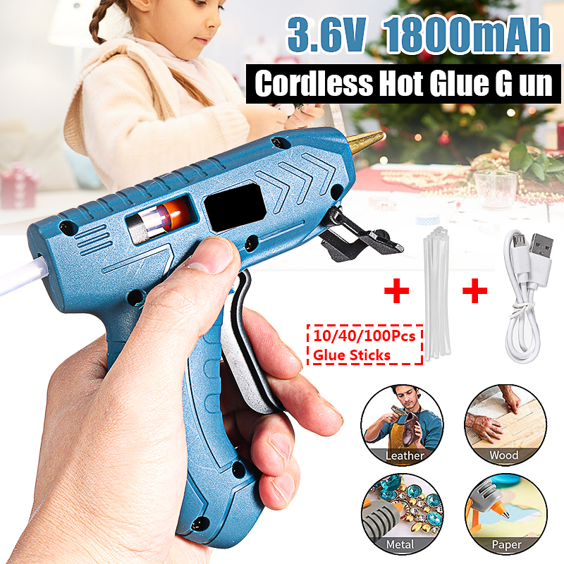 36V-Cordless-DIY-Hot-Melt-Glue-Guns-1800mAh-Hand-Craft-Power-Tool-w-1040100pcs-Glue-Sticks-1757352-1