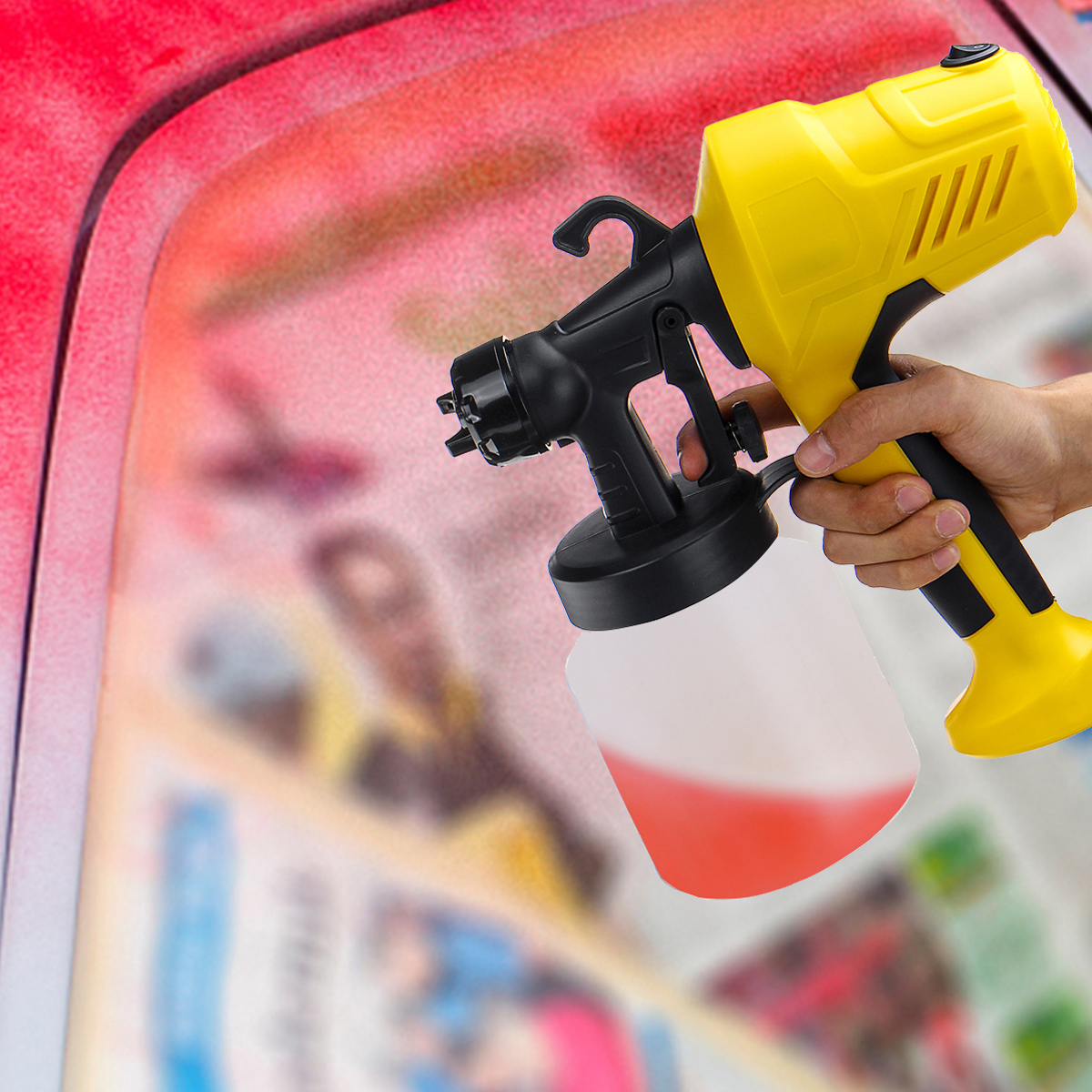 Electric-Spray-Paint-Sprayer-Compressor-for-Car-Wood-Wall-with-Flow-Control-1701162-5